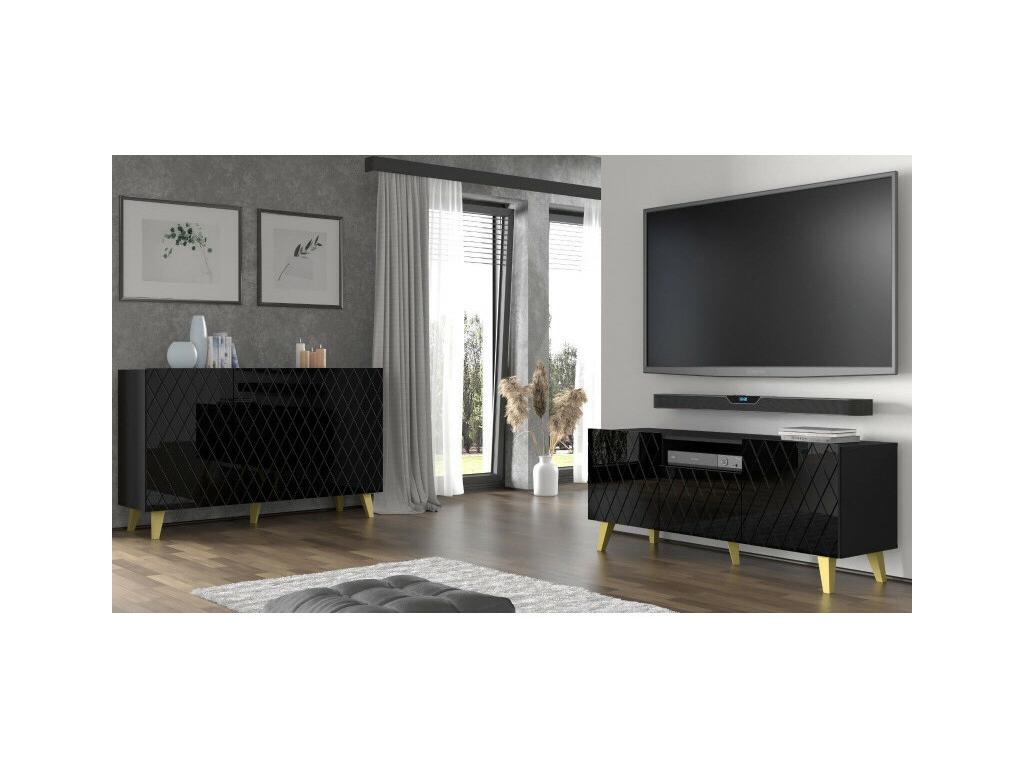 Gold TV Stand