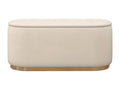 Beige Ottoman