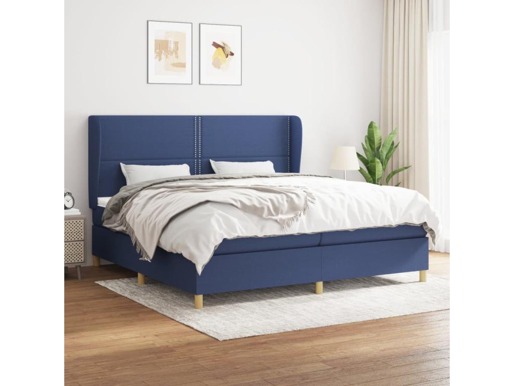 Blue Fabric Mattress, 200 x 200 cm