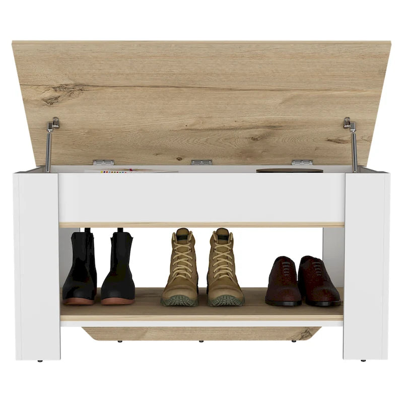 Storage Table, Extendable Table Shelf, Lower Shelf