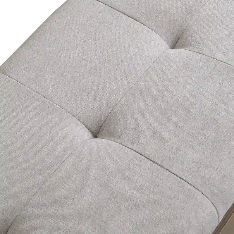 49 Shoe Storage Bench Entryway Shoe Cabinet Storage Ottoman with Padded Seat Cushion and Double Doors for Entryway, Bedroom