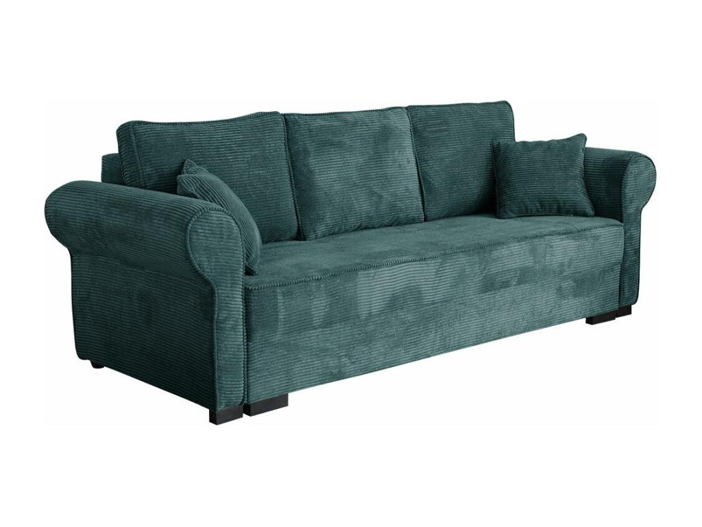 Blue Sofa Bed, 92 x 234 x 92 cm