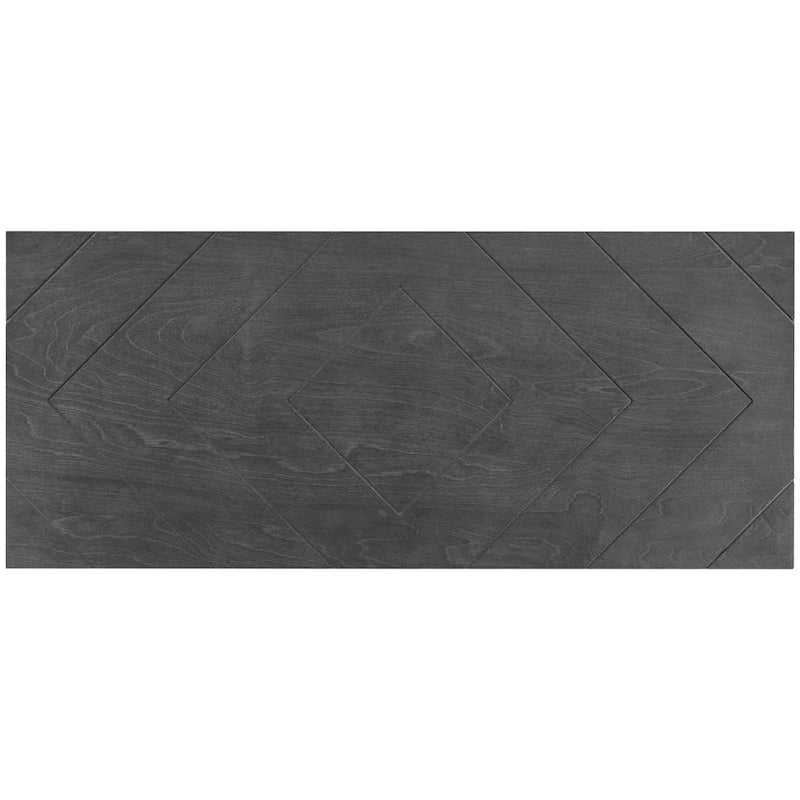 Adjustable Shelf Storage Sideboard with 3 Retro Metal Handles and 4 Pinewood Legs