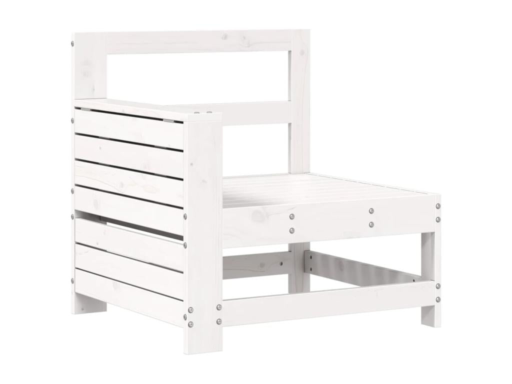 White Pine Wood Outdoor Furniture Set