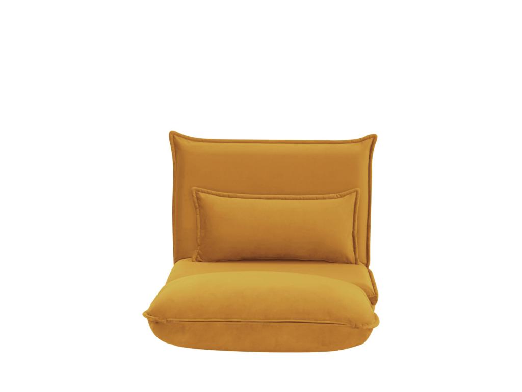 Yellow Velvet Sofa Bed