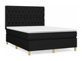 Black Fabric Mattress, 140 x 190 cm
