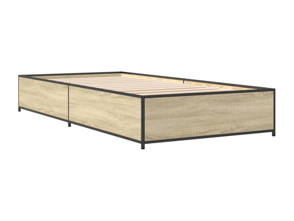 Brown Oak Wood Mattress, 75 x 190 cm
