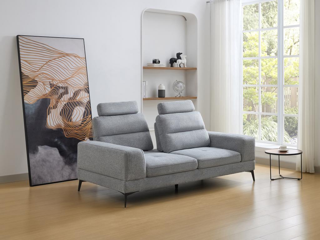 Gray Fabric Sofa - dlz1766579937342
