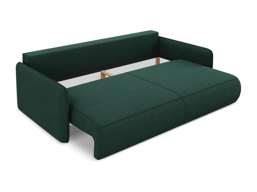 Green Fabric Sofa Bed