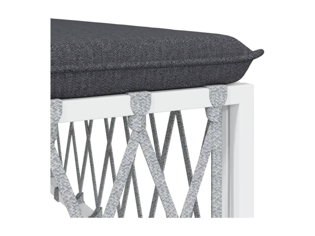 White Outdoor Furniture Set