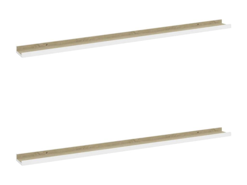 White Oak Wood Home Furniture, 115 x 9 x 3 cm