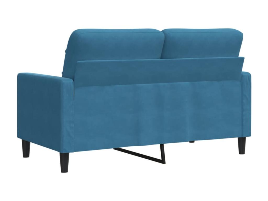 Blue Velvet Sofa