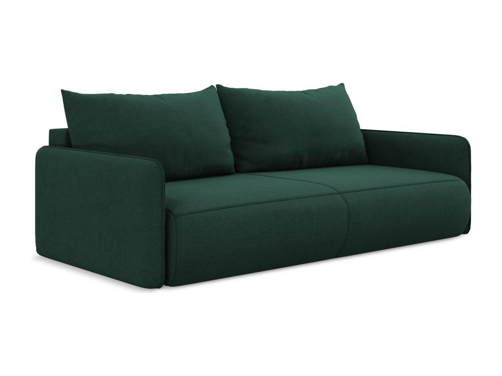Green Fabric Sofa Bed