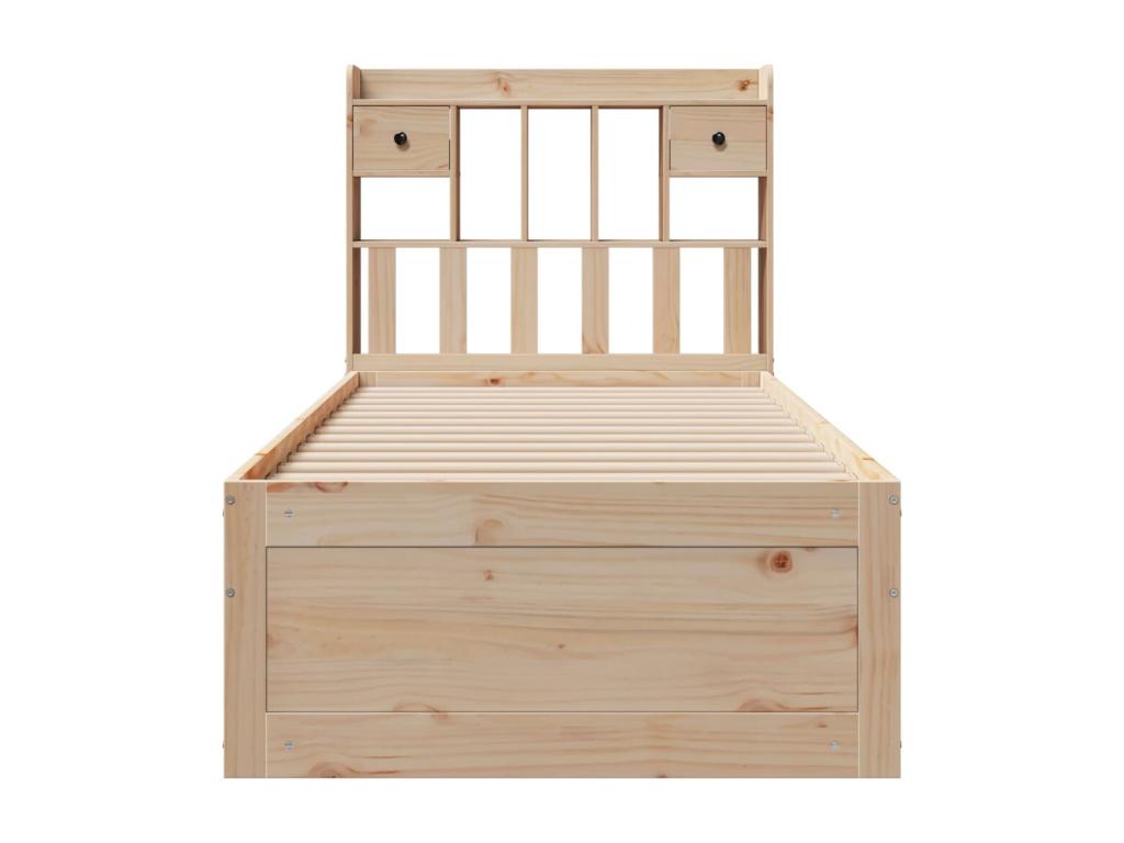 Brown Solid Wood Mattress, 100 x 200 cm