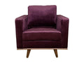 Velvet Accent Chair