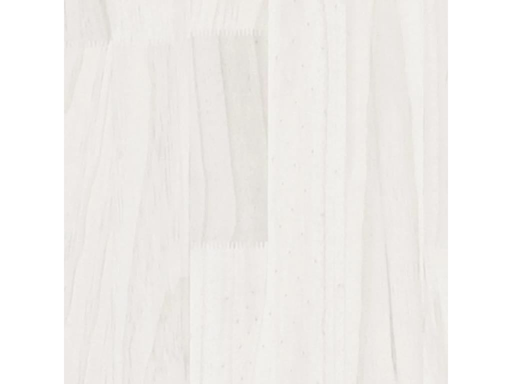 White Pine Wood Bed, 120 x 200 cm