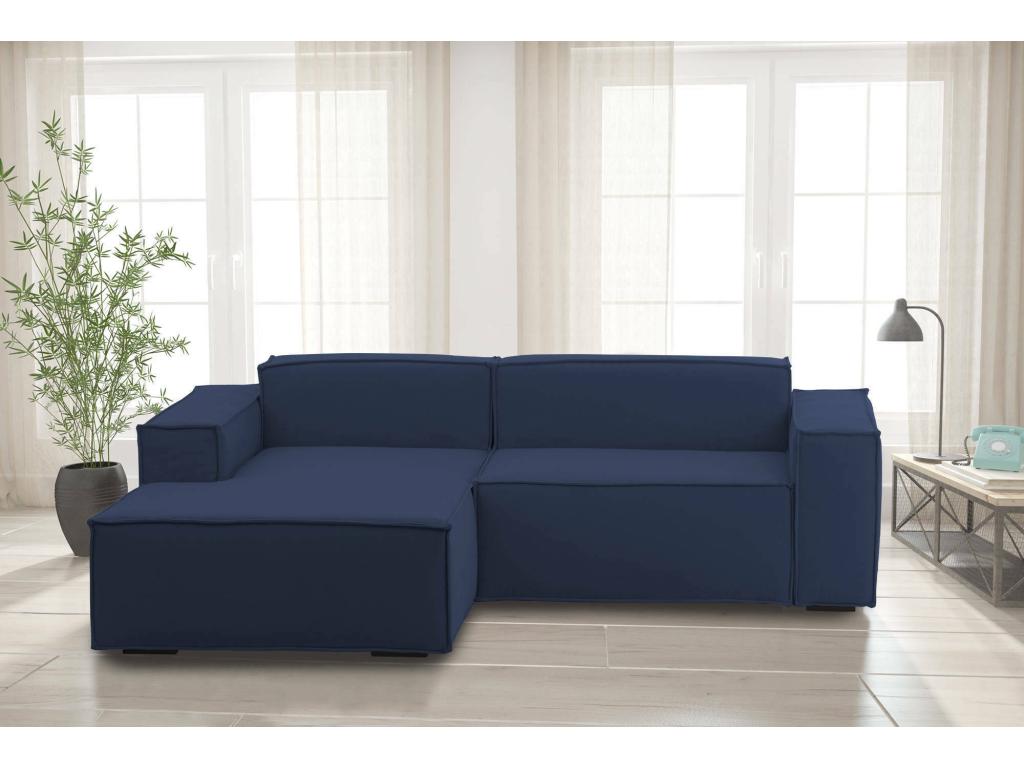 Blue Fabric Sofa - dlz1766579916501