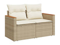 Beige Woven Resin Wicker Outdoor Furniture Set - dlz1766579675845