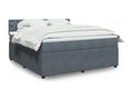 Gray Velvet Mattress, 180 x 200 cm
