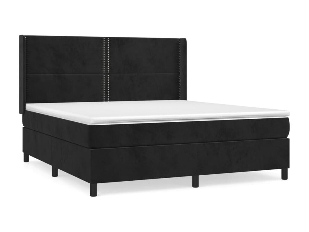 Black Velvet Mattress, 180 x 200 cm