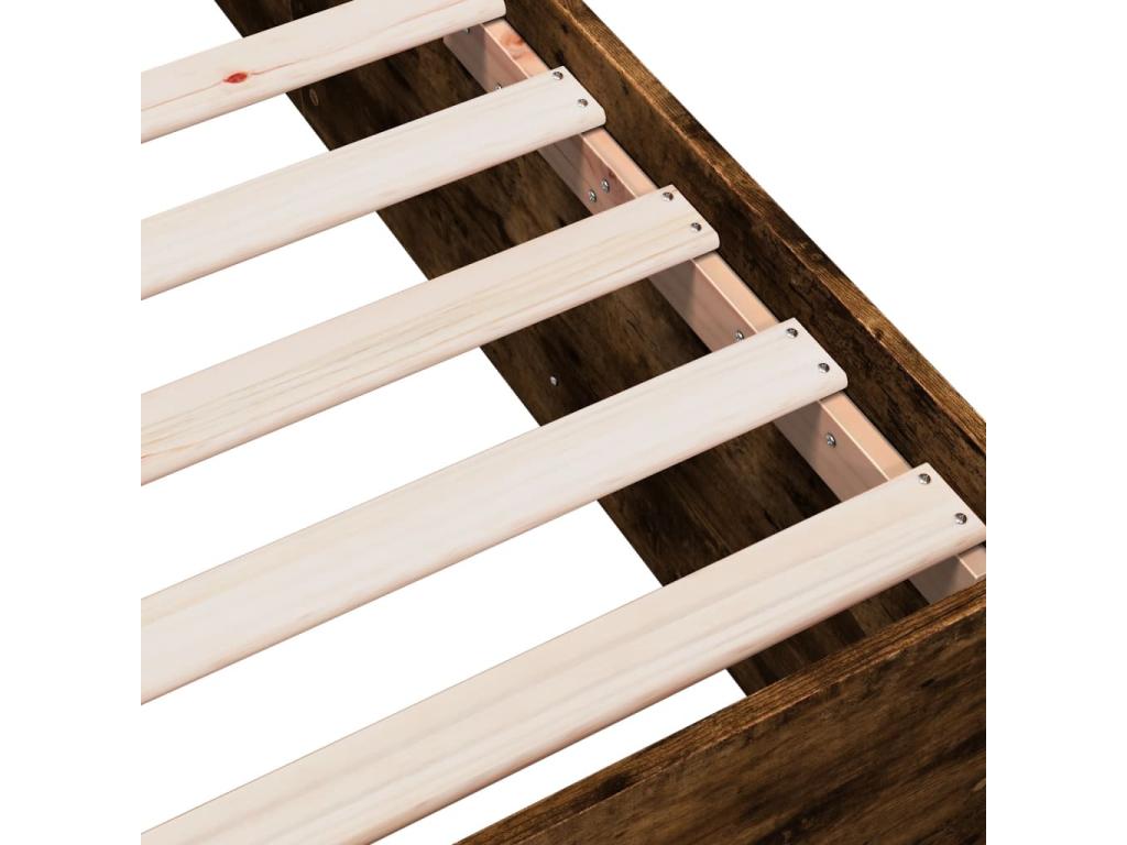 Brown Oak Wood Mattress, 120 x 200 cm