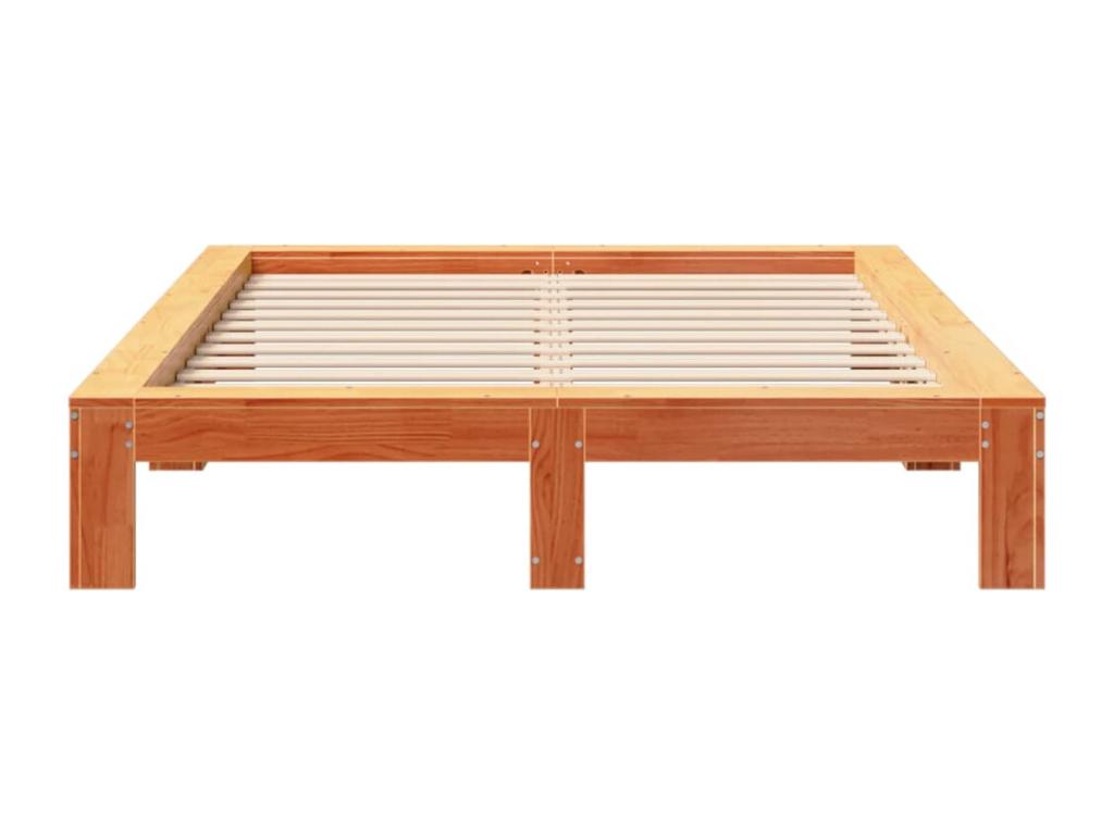 Brown Pine Wood Mattress, 135 x 190 cm - dlz1766579938700