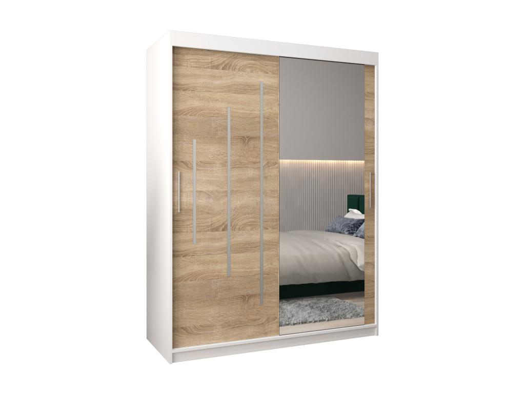 White Wardrobe, 150 x 62 x 200 cm
