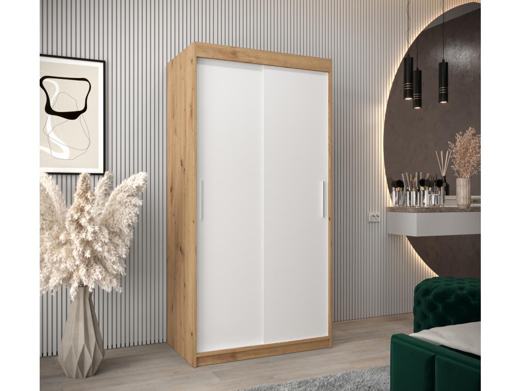 White Wardrobe, 100 x 62 x 200 cm