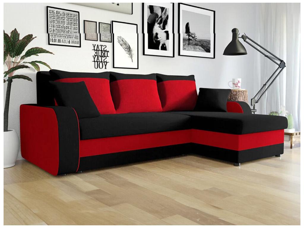 Red Sofa, 238 x 147 x 80 cm