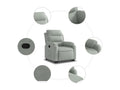 Gray Velvet Accent Chair