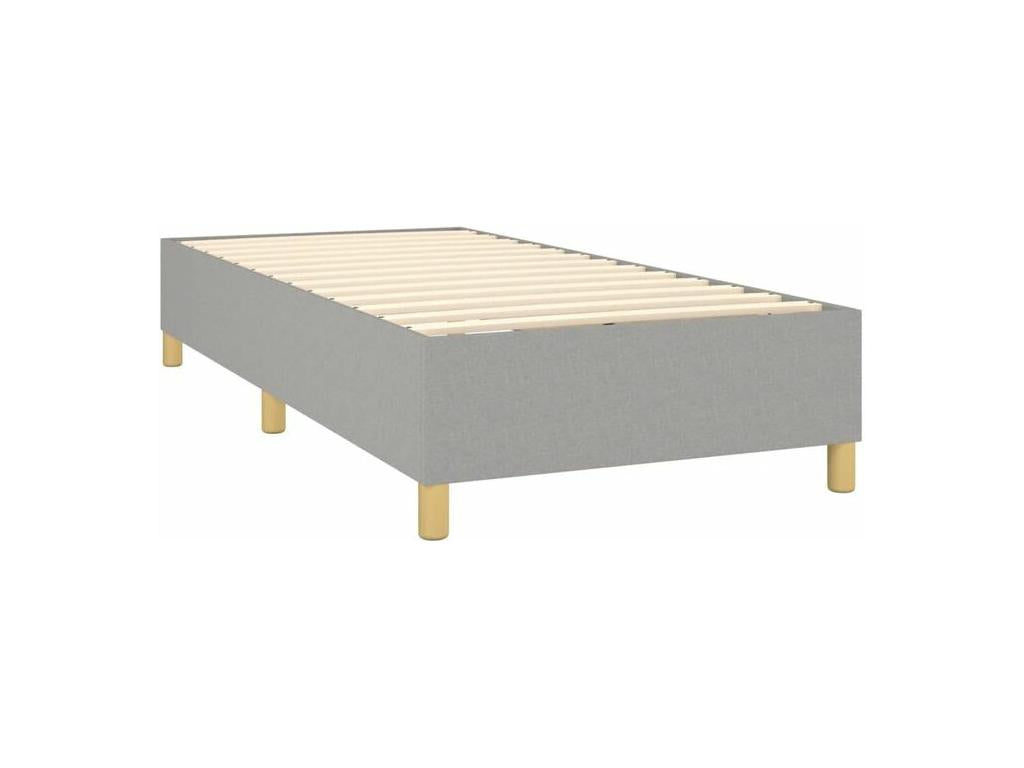 White Fabric Mattress, 90 x 200 cm
