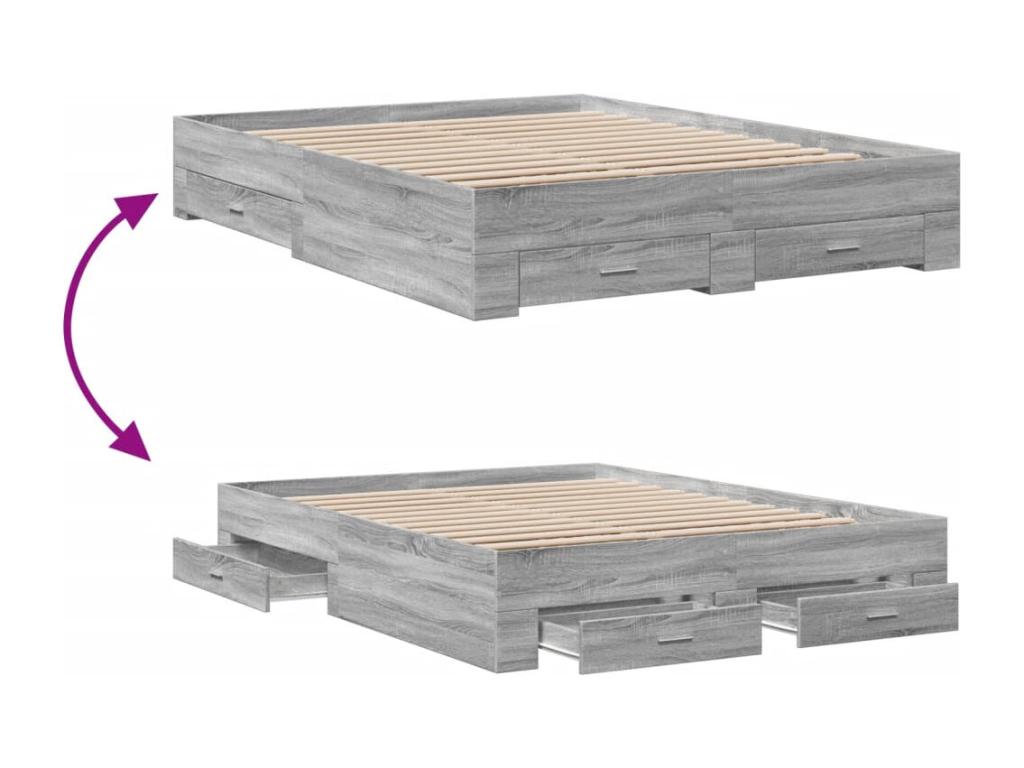 Gray Mattress, 160 x 200 cm - dlz1766579924822