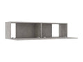 Gray TV Stand, 120 x 30 x 30 cm
