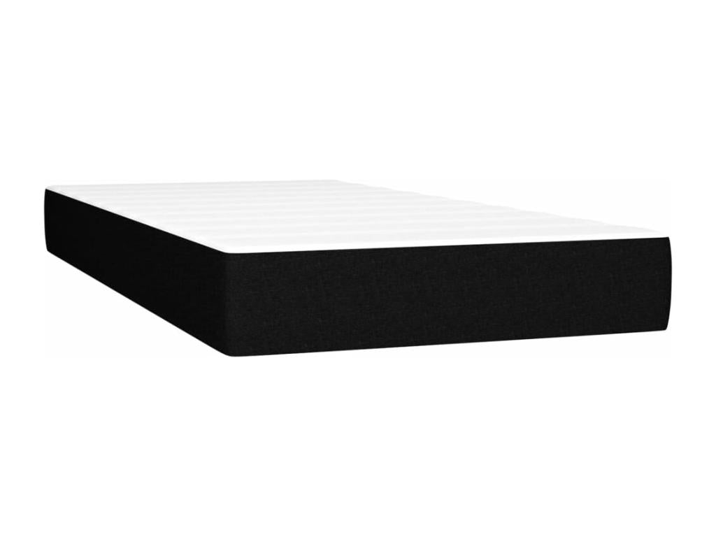 Black Fabric Mattress, 100 x 200 cm