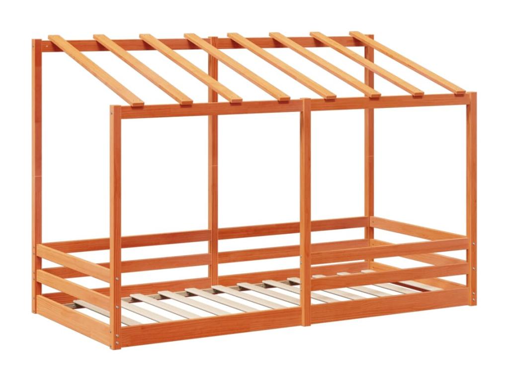 Brown Pine Wood Mattress, 80 x 200 cm