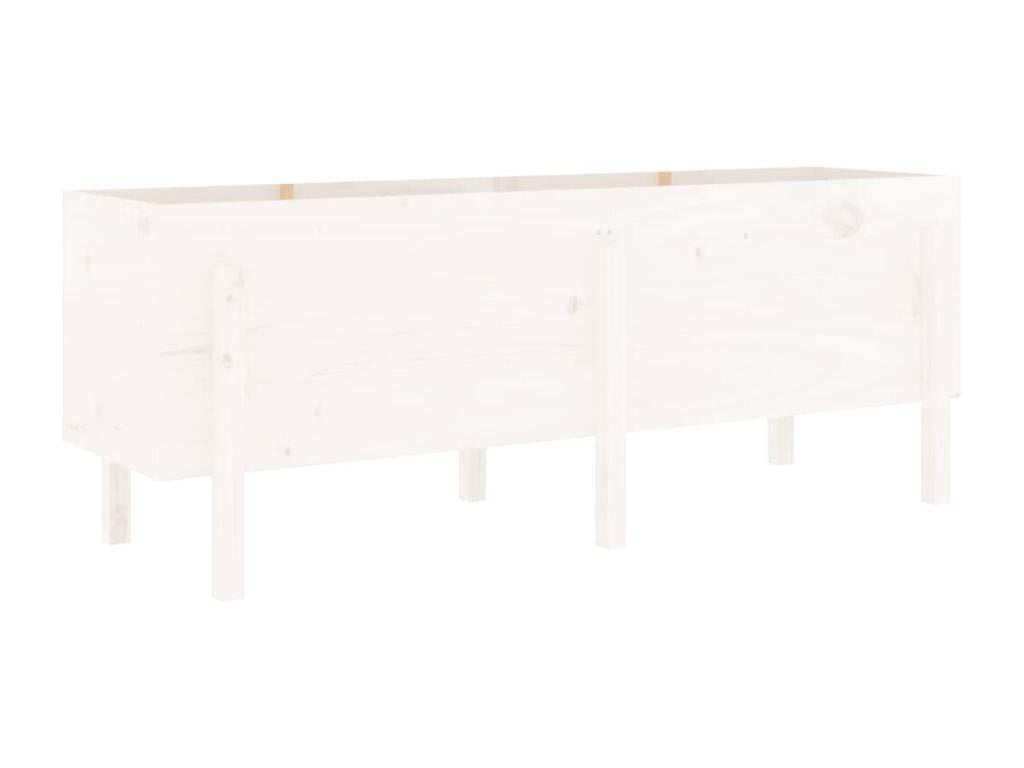 White Pine Wood Bed, 160 x 50 x 57 cm