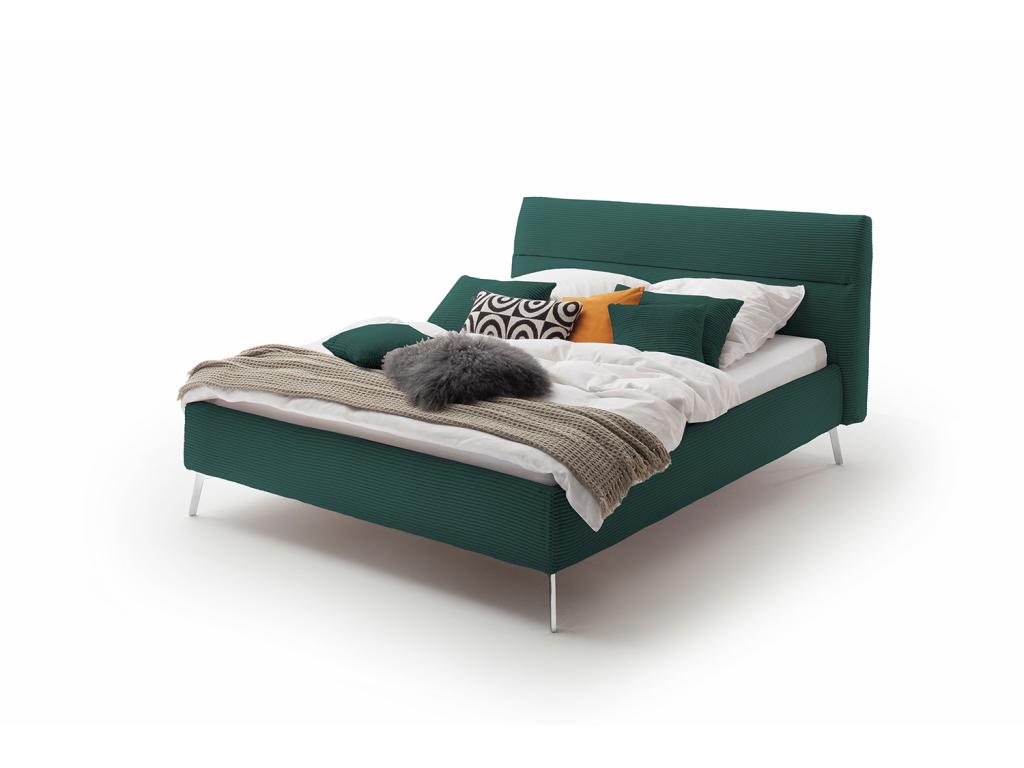 Green Velvet Bed