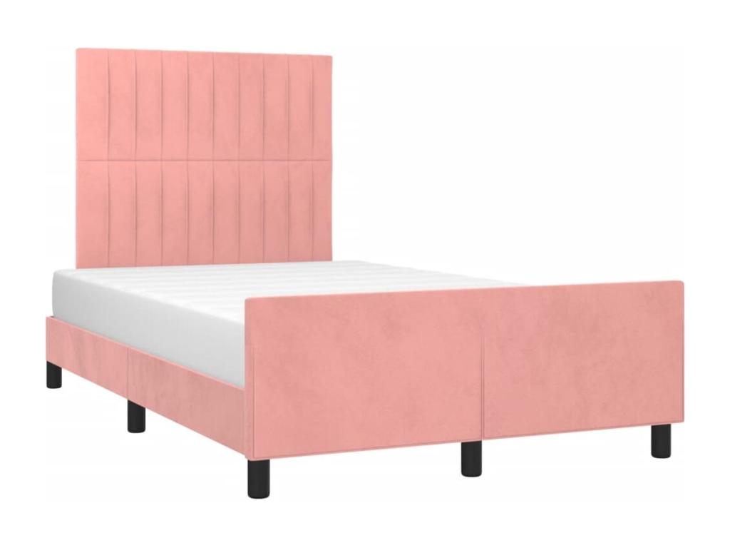 Velvet Bed Frame, 120 x 200 cm
