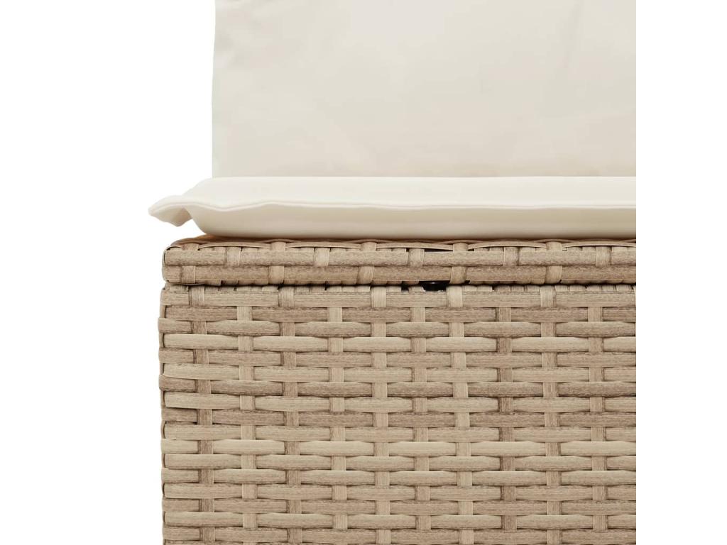 Beige Woven Resin Wicker Outdoor Furniture Set - dlz1766579651001