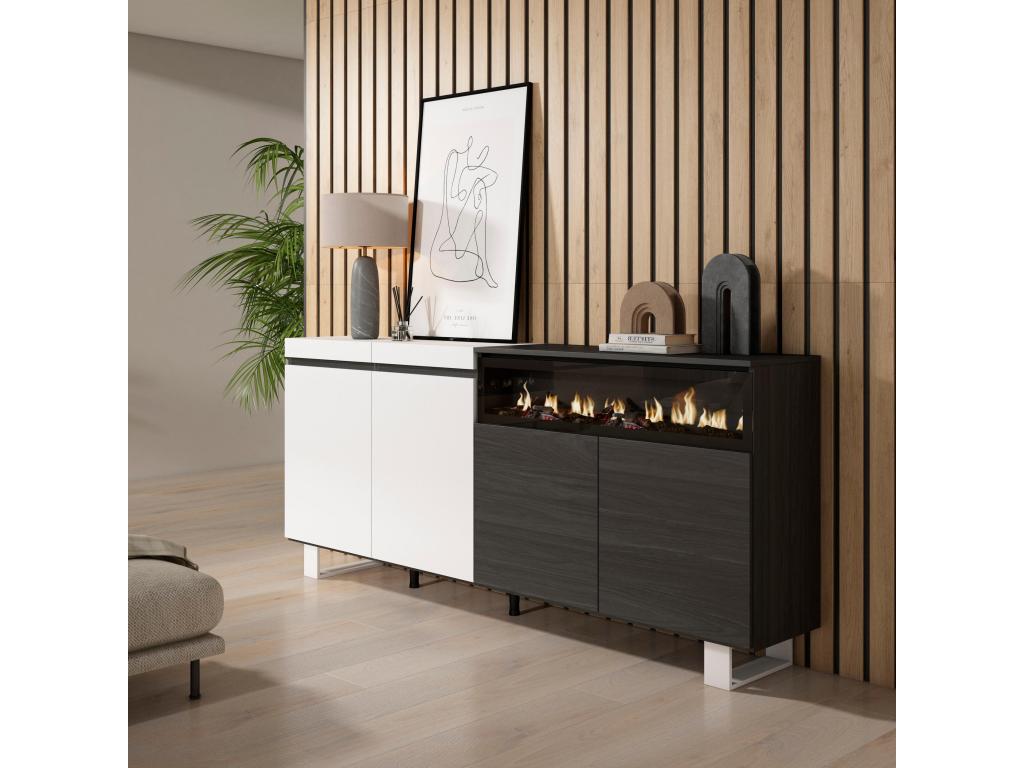 White Sideboard, 200 x 87 x 35 cm