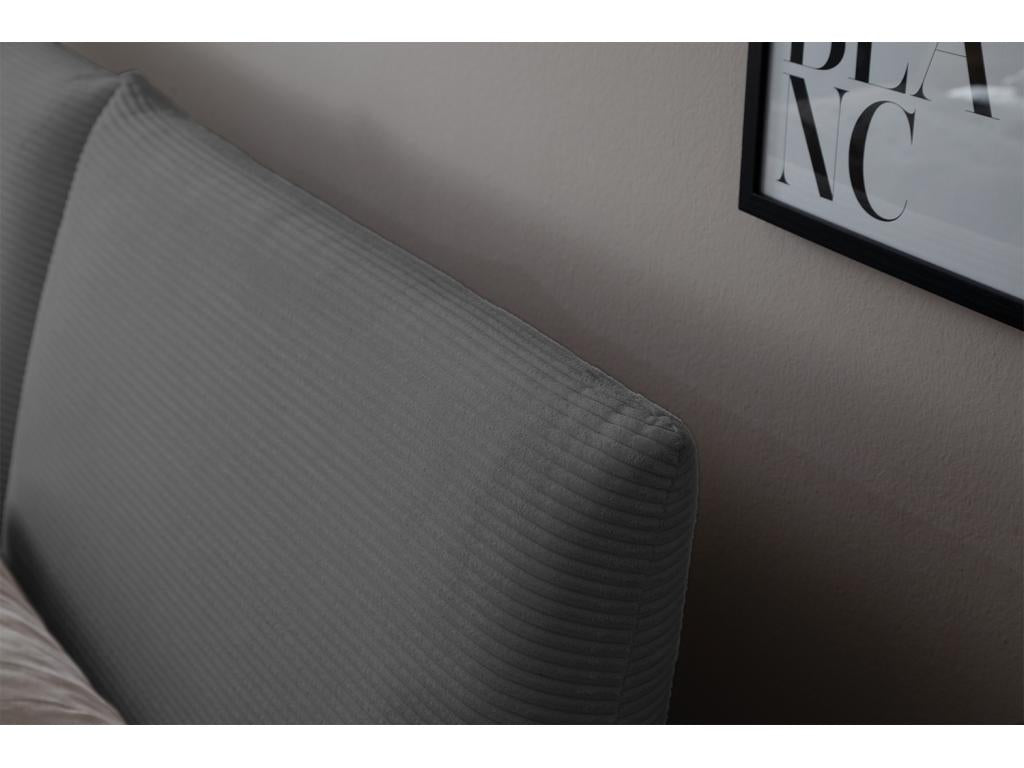 Gray Velvet Bed - dlz1766579702848