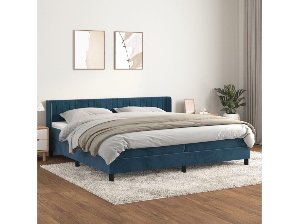 Blue Velvet Mattress, 200 x 200 cm - dlz1766579932314
