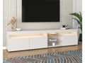 White TV Stand, 180 x 35 x 45 cm