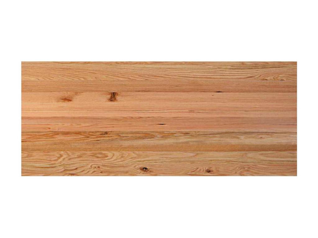 Brown Oak Wood Dining Table