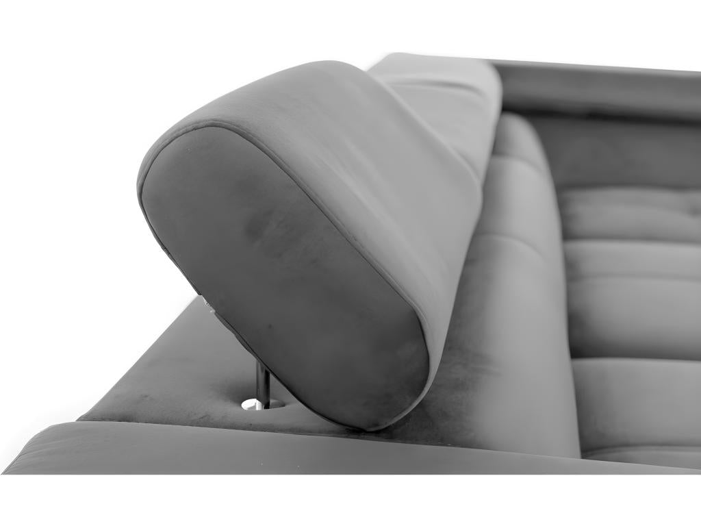 Gray Fabric Sofa Bed