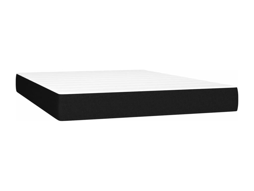 Black Fabric Mattress, 140 x 190 cm