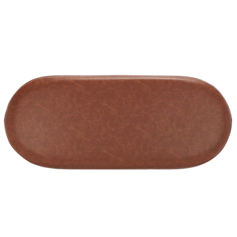 SAFAVIEH Home Collection Bellezza Oval Bench - 50 W x 20 D x 19 H