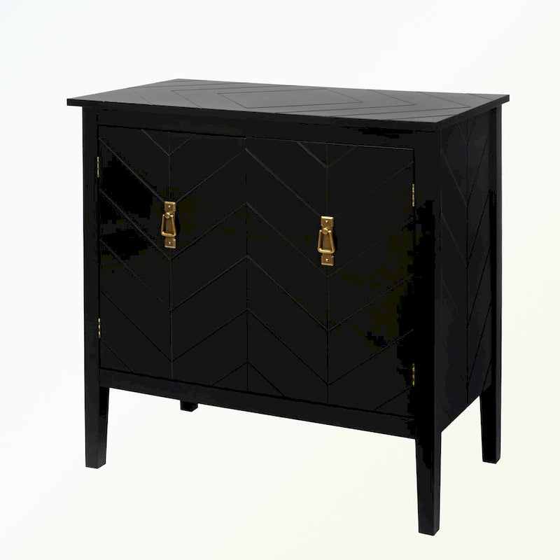 2 Door Wooden Sideboard Cabinets