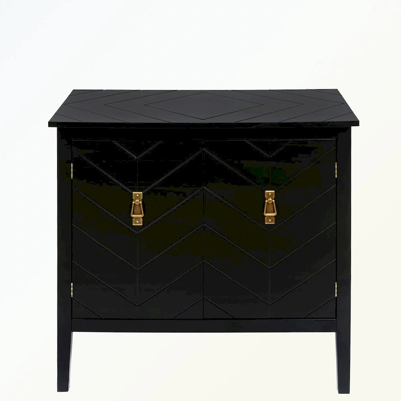 2 Door Wooden Sideboard Cabinets