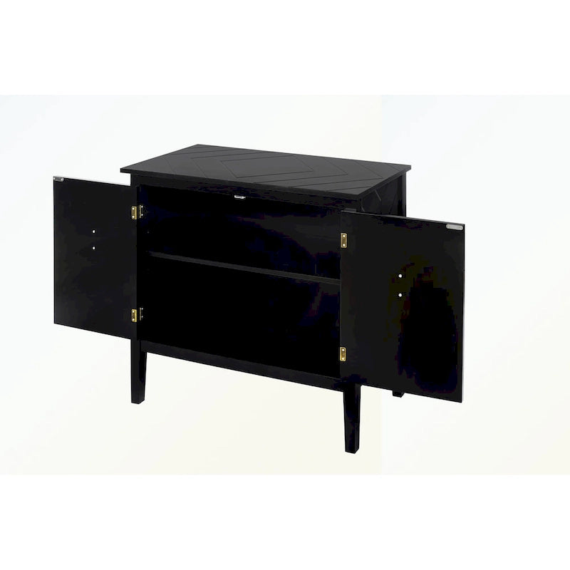 2 Door Wooden Sideboard Cabinets